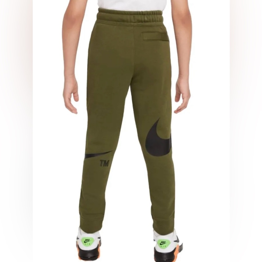 Nike Men Green Joggers with Black Logo - Picture 2 of 10